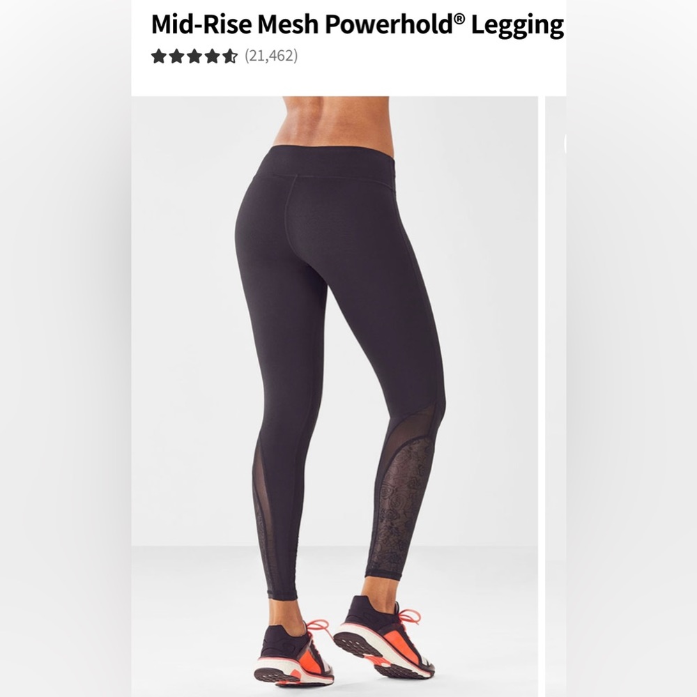 Fabletics Mesh PowerHold Leggings